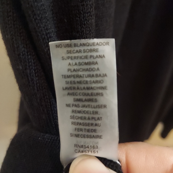 Vince Camuto Fit and Flare Ruffle Sleeve Sweater Dress, Size S - Picture 9 of 10